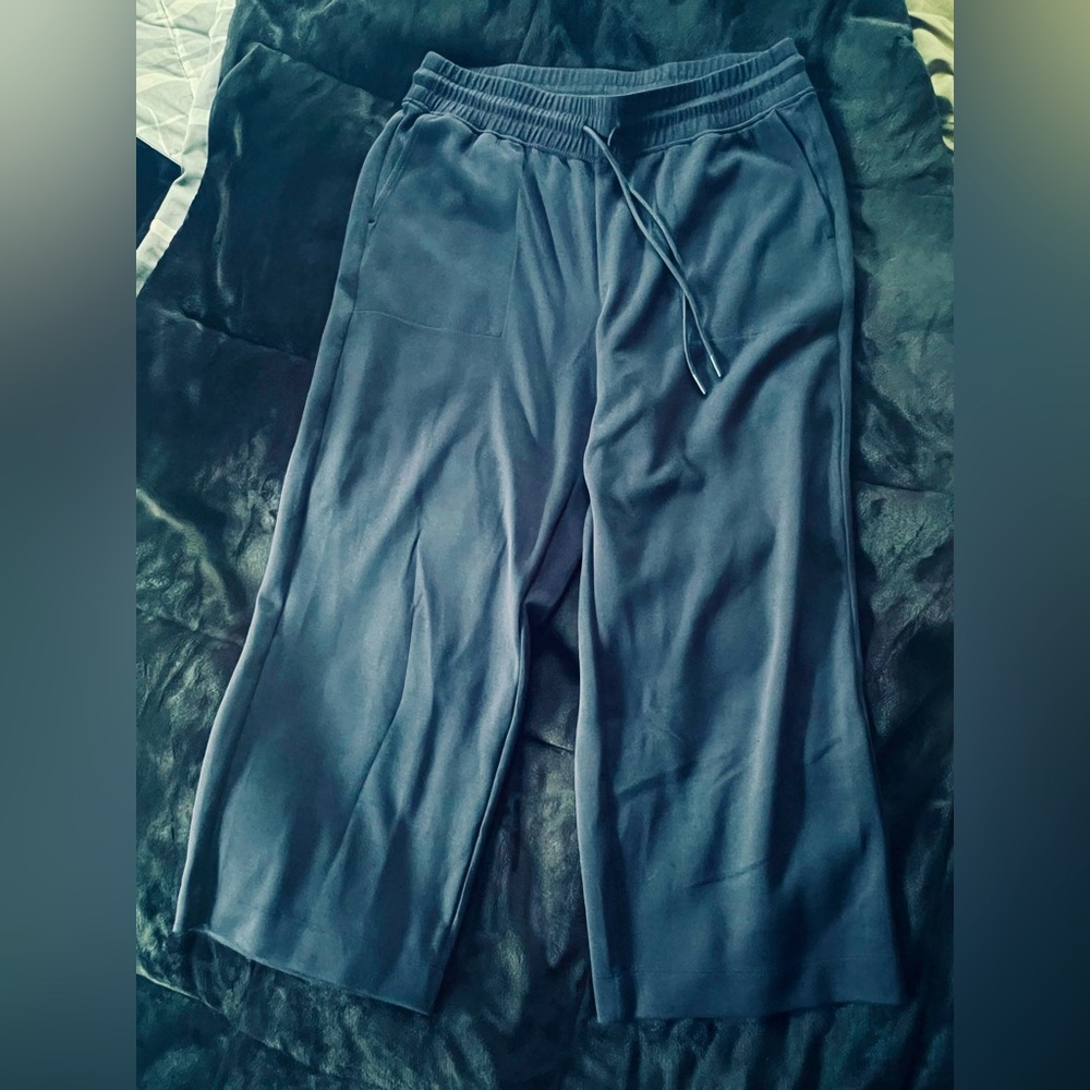 J. Jill Lounge crops in Navy sz M NWOT